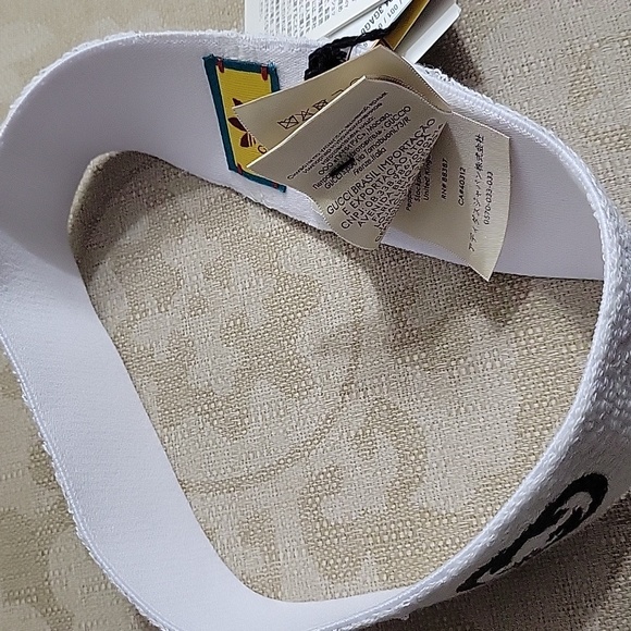 GUCCI ADIDAS COLAB NWT M WHITE HEADBAND main image 5